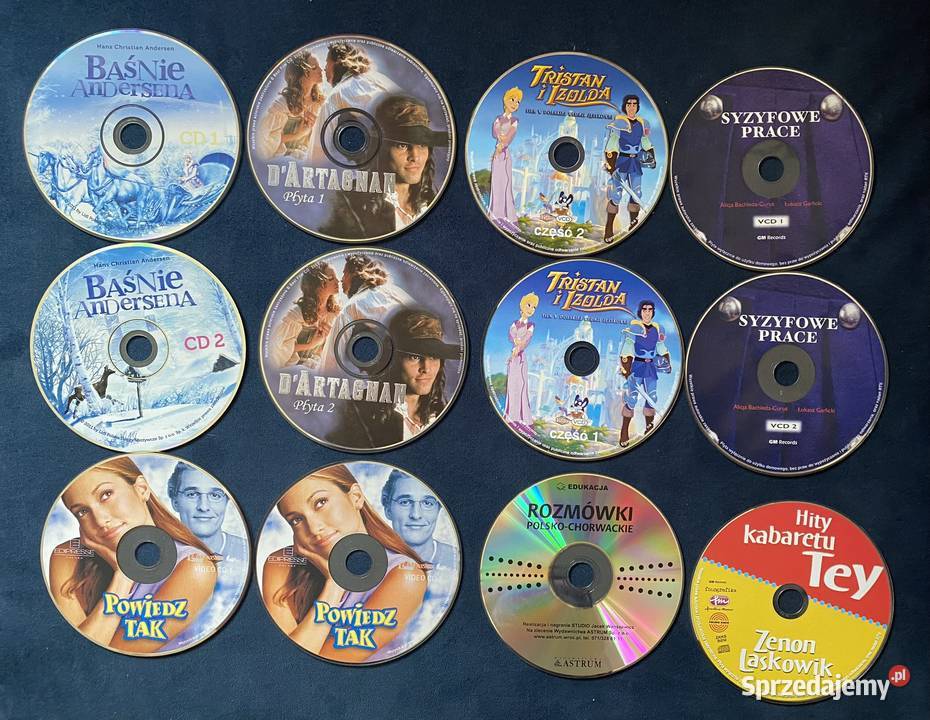 Film Vcd 5płyt 2płyty cd Ruda Śląska sprzedam