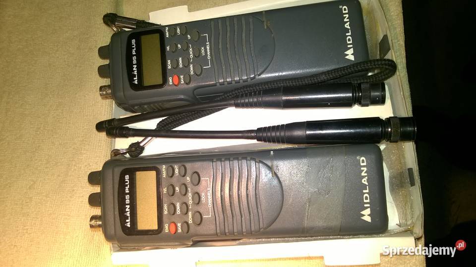 2 x Reczne CB Alan 95 plus