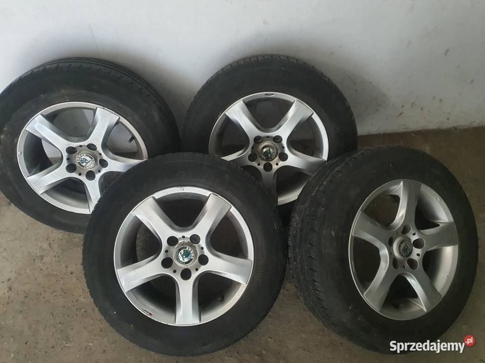 Alufelgi skoda 5x112 15 Tomaszów Lubelski