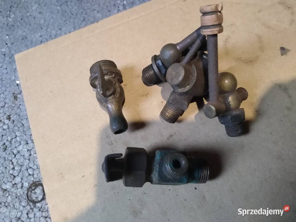 Kraniki mosiężne dekompresor dkw ursus lanz Kruszwica