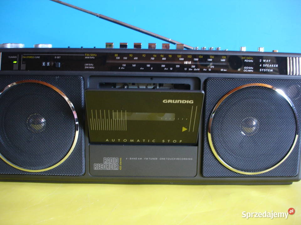 Radiomagnetofon GRUNDIG RR455A