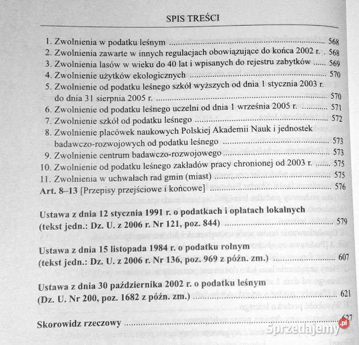 Podatki i opłaty lokalne Podatek rolny Podatek Kultura i Rozrywka Chełm sprzedam