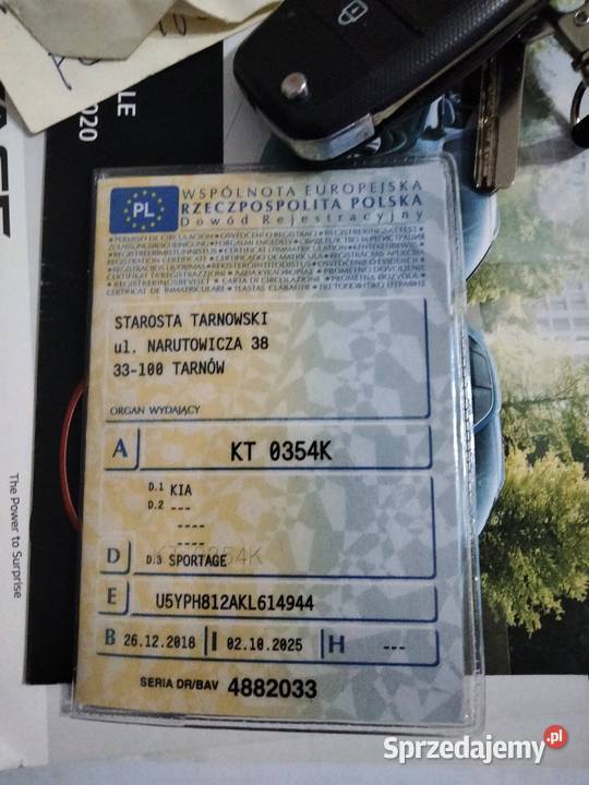 Sprzedam kia sportage 16 crdi 116 Rzuchowa