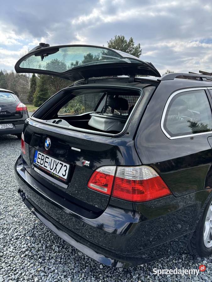 BMW Seria 5 E61 czarny Bełchatów