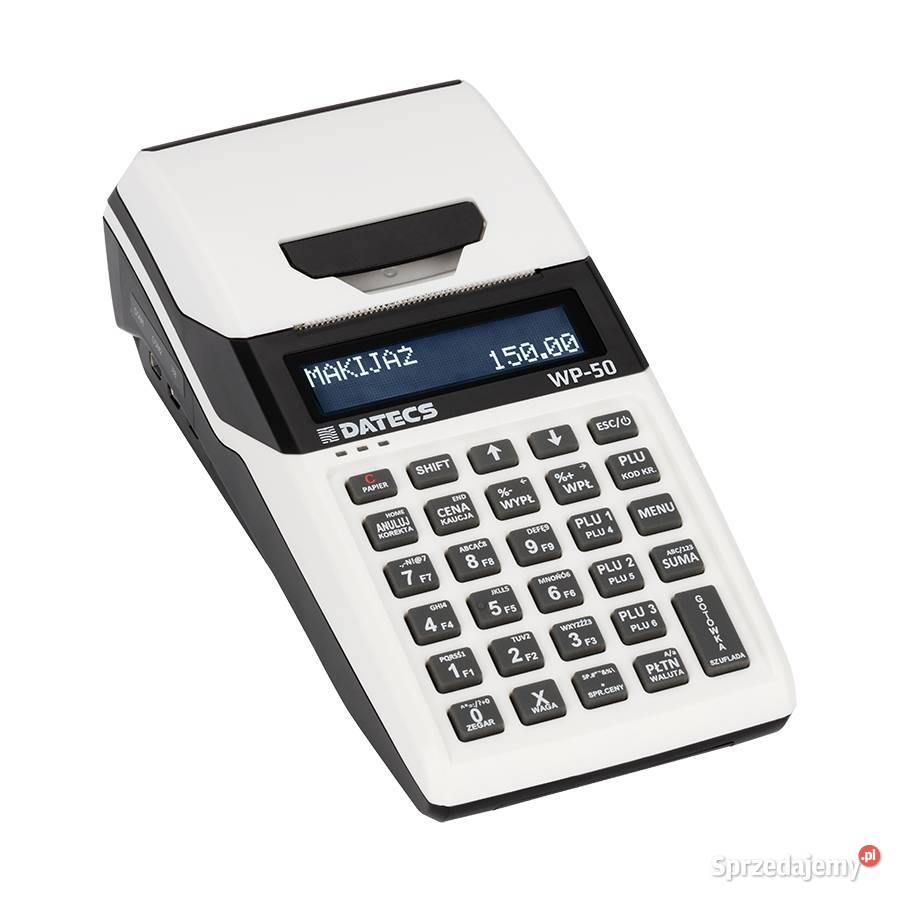 Kasa fiskalna DATECS WP50 ONLINE GPRS3 lata BCz