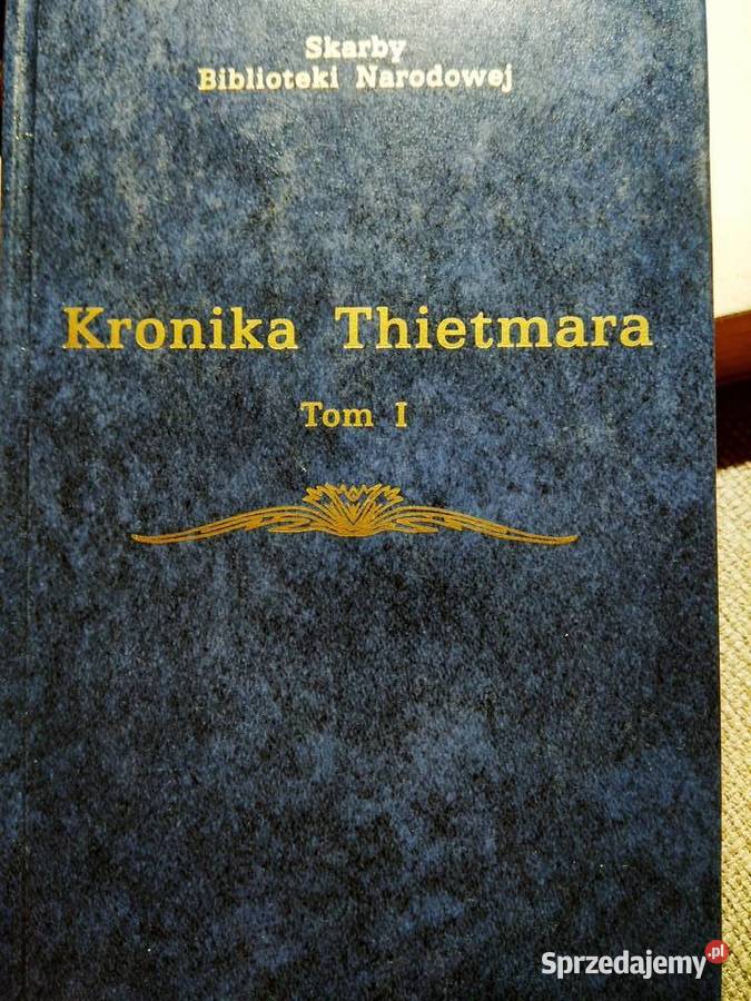 Książki prezenty gwiazdka Kronika Thietma Antykwariat Warszawa