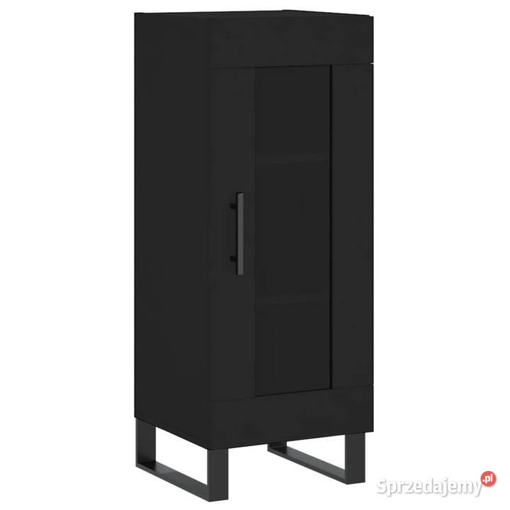 Szafka czarna 345x34x90 materiał drewnopochodny Pozostałe mazowieckie Warszawa