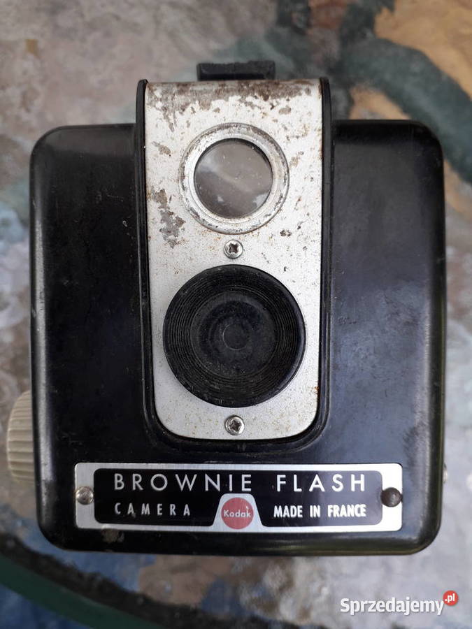 Bakielitowy retro aparat fotograficzny Kodak Warszawa
