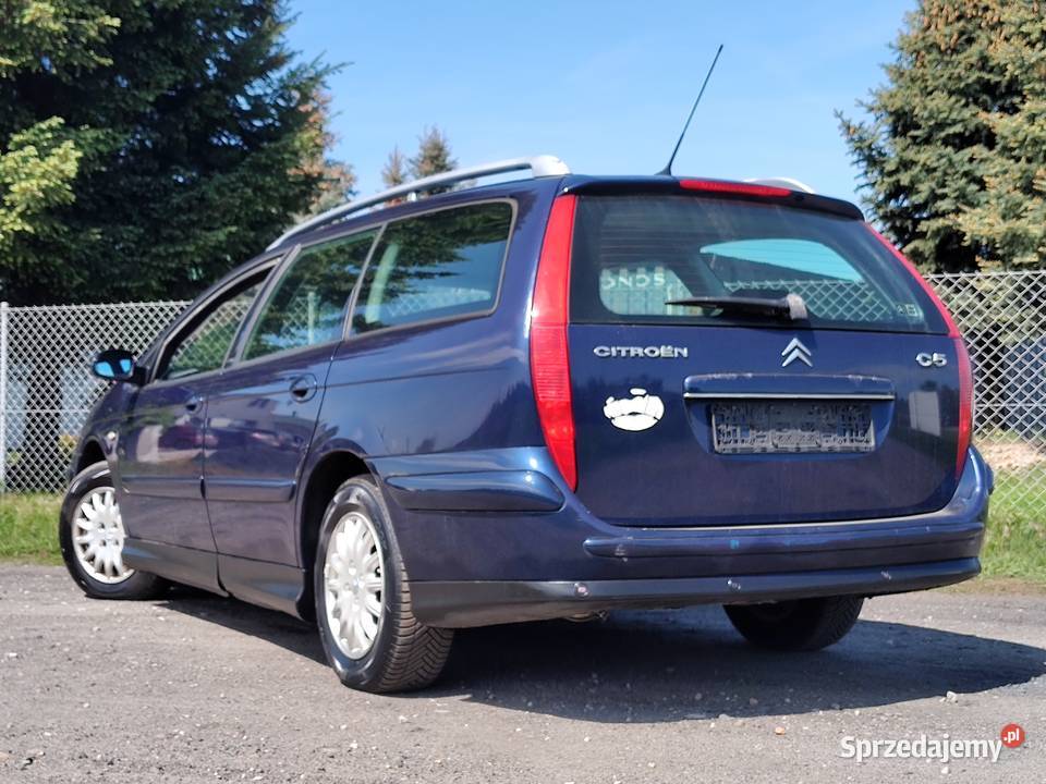 CITROEN C5 18 BENZYNA granatowy Leszno