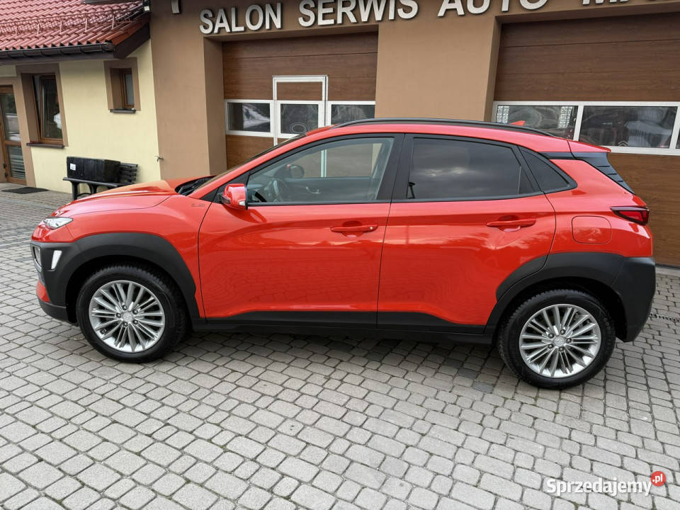 Hyundai Kona 10 TGDI 120 Klima Navi Serwis centralny zamek Orzech