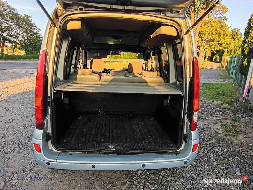 Renault Kangoo 16 pb pryvilege panorama klima szyberdach Sulechów sprzedam