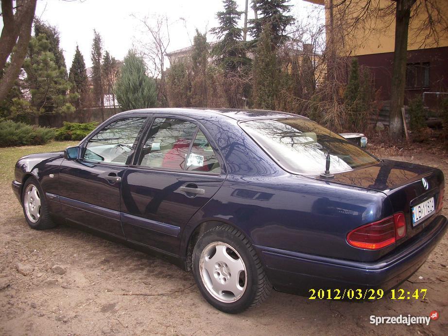 Mercedes E210 29TD KOROZJI jasna skóra Biała Podlaska