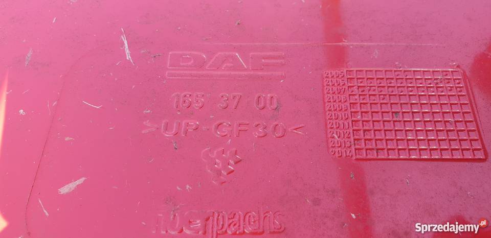 DAF XF 105 SPOILER OWIEWKA DACHOWA ORGINAŁ Karoseria Bieleń