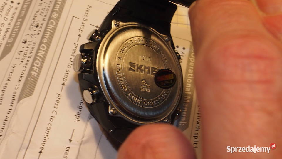 Zegarek naręczny Skmei 1016 instrukcja kieszonkowe Tychy sprzedam