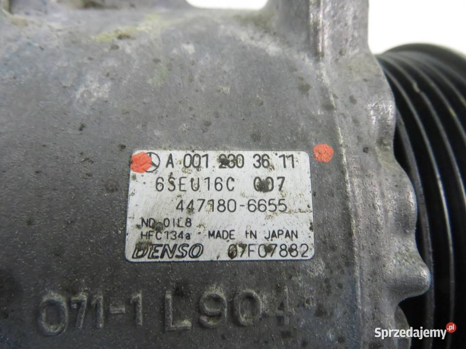 KOMPRESOR KLIMATYZACJI MERCEDES A W169 20 CDI Kompresory klimatyzacji sprzedam