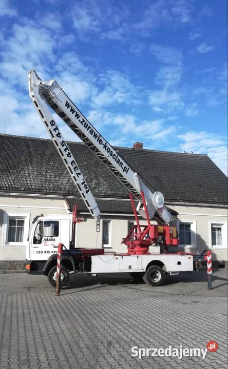 Żuraw Ciesielski dźwig dekarski Klaas K 2834 Kiełczewo