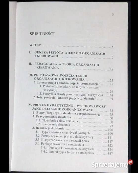 Zarys teorii i praktyki organizacji i kierowania Chełm