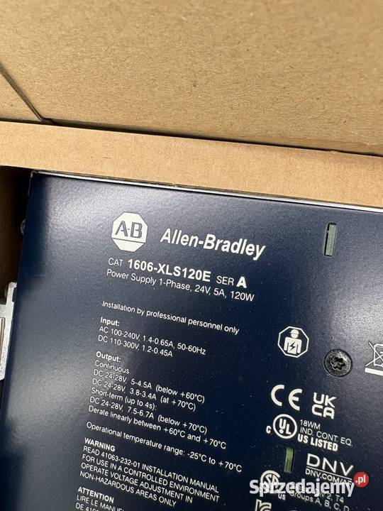 Allen Bradley CAT 1606XLS120E Power Supply 5A Warszawa