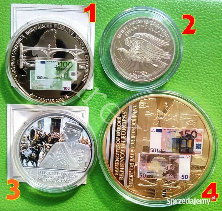 Medal Moneta CERTYFIKAT Polska Ukraina ME w śląskie Sosnowiec