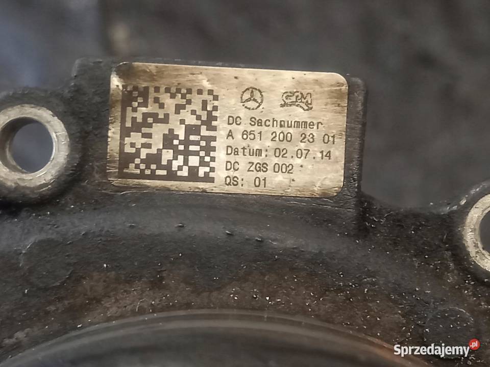 Sprinter W906 22 CDI BITURBO 12r pompa wody