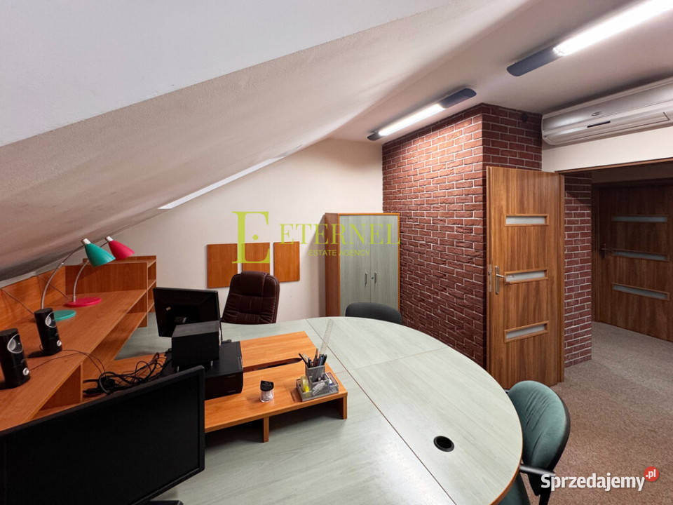 Doskonały biurowiec Duży lokal biurowy strych 164m2 Wynajem Kraków