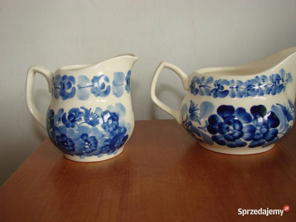 Włocławek fajansowe dzbanki Pruszcz Gdański