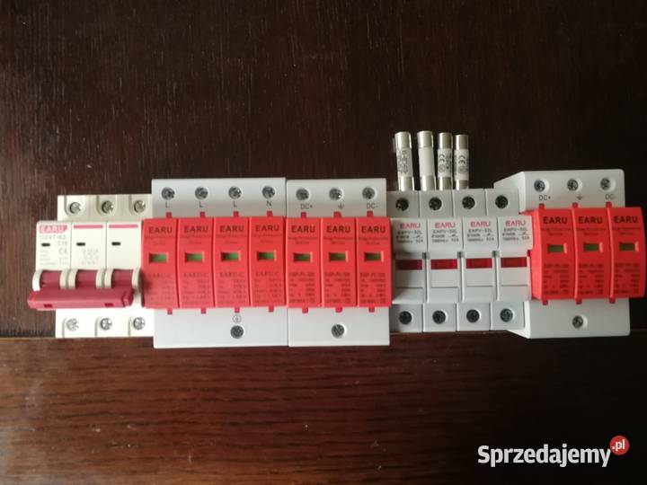 Rozdzielnica PV komplet zabezpieczeń SPD DCAC Warszawa