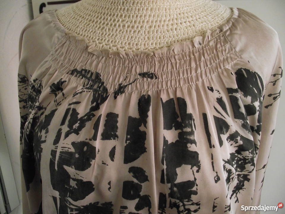FRANSA JEDWABNA BLUZECZKA ZBLUZOWANA r 42 44 wielkopolskie