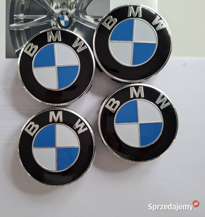 Dekielki dekle kapsle do BMW 68MM E36 E46 E90 Emblematy Poznań