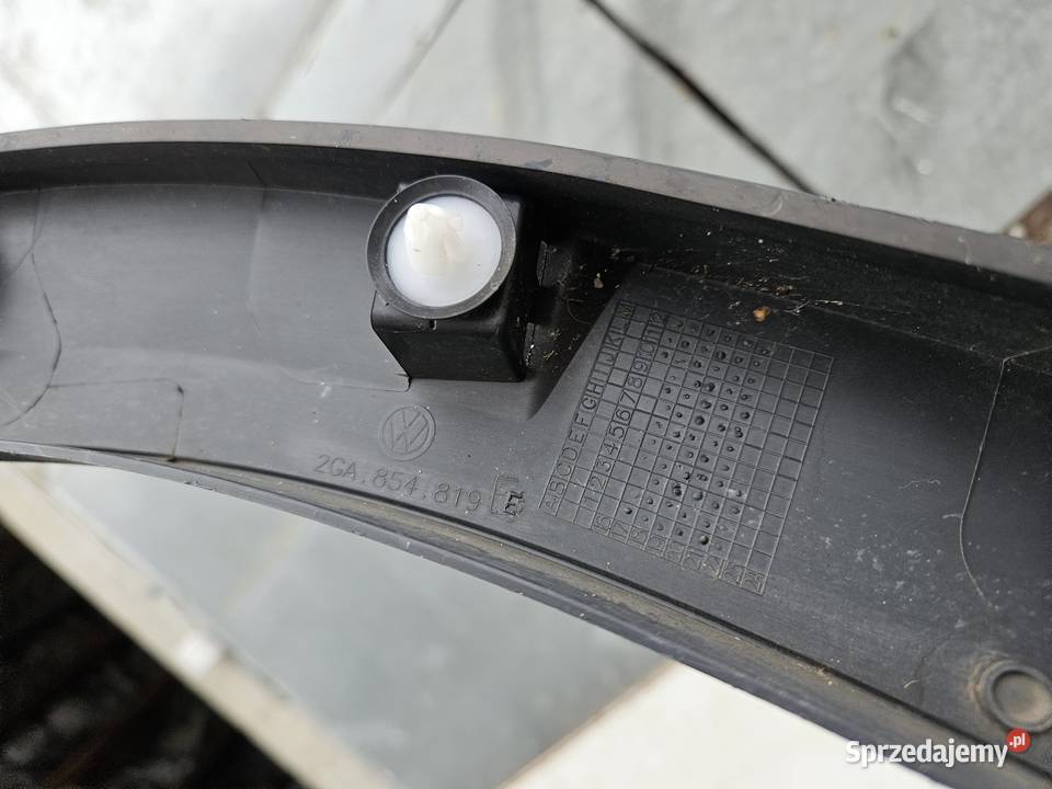 VW TROC LISTWA BŁOTNIKA LEWY TYŁ LEWA TYLNA osobowe Międzychód