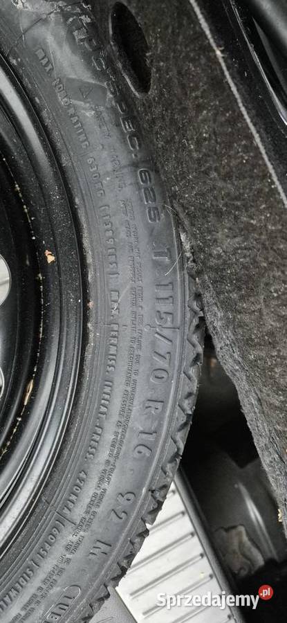 koło dojazdowe 16 opelchevrolet 5x115 nie Opony i felgi Bełchatów