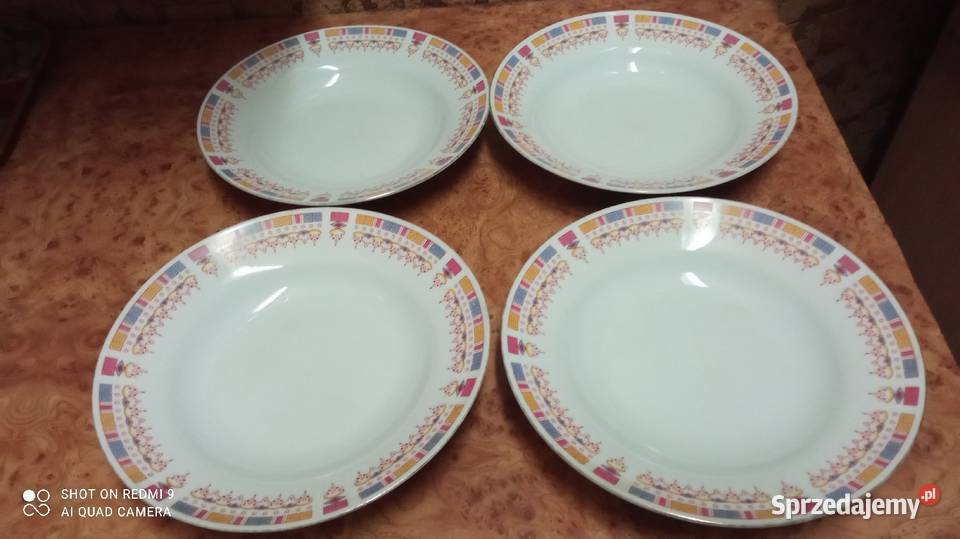 4 duże talerze porcelana chińska 227 sprzedam Wrocław
