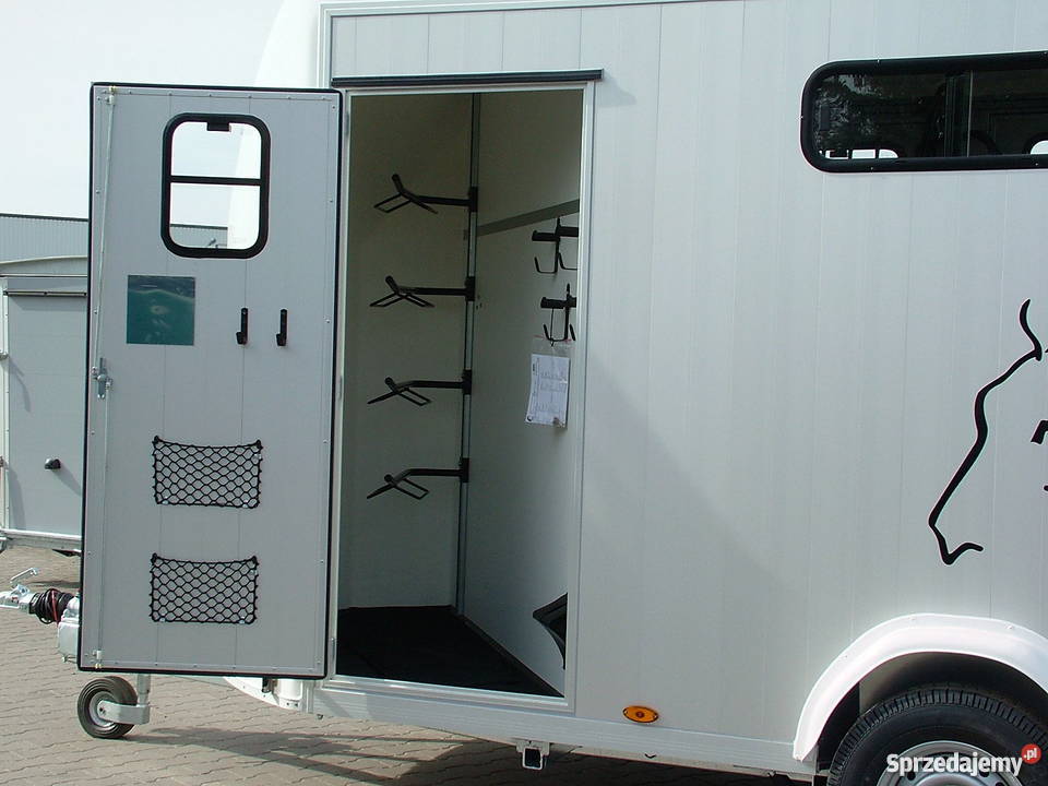 Przyczepa do przewozu koni czterokonna pełny VAT Przyczepy i naczepy Warszawa