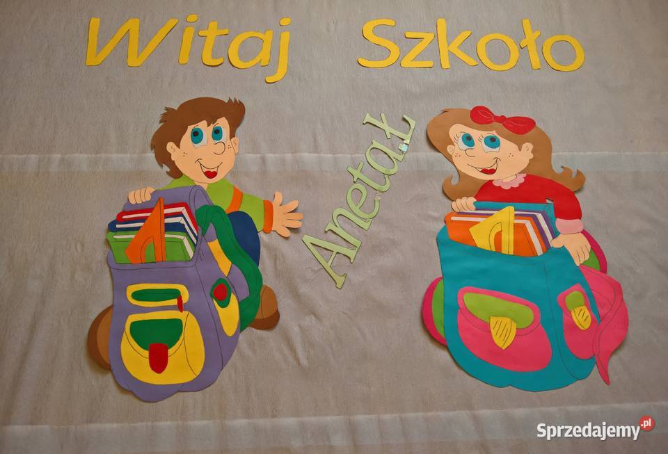 Dekoracje na Rozpoczęcie roku szkolnego z