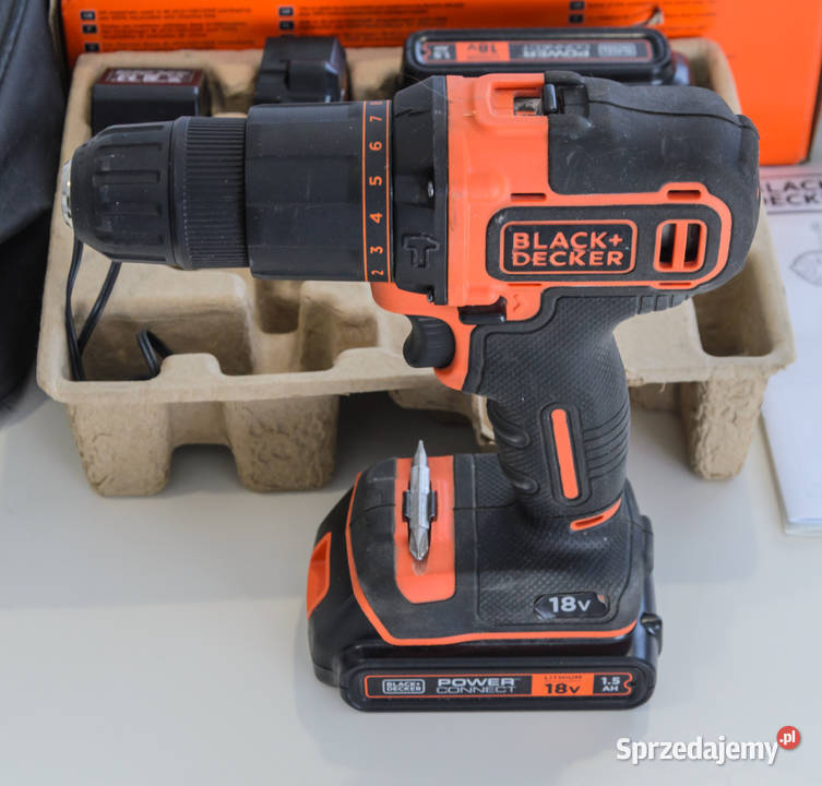 Wkrętarka udarowa akumulatorowa BlackDecker 18V Częstochowa