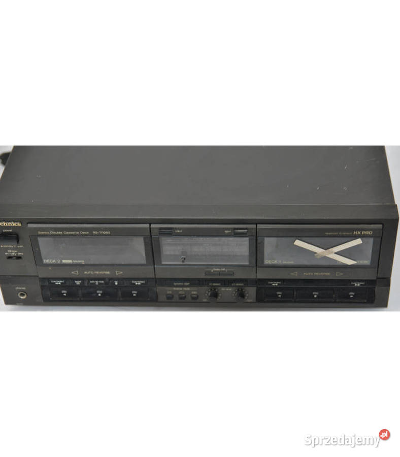 Technics RSTR265 magnetofon kasetowy podwójny Magnetofony Wieliczka