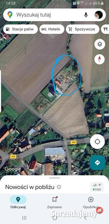 Działka budowlana Kantorowice Lewin Brzeski sprzedam