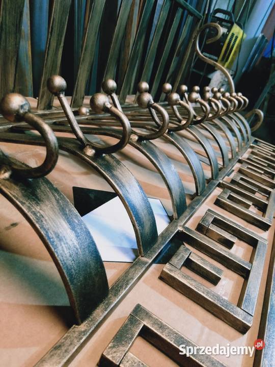 duży wieszak do przedpokoju kuty metalowy Belsoo Kędzierzyn-Koźle