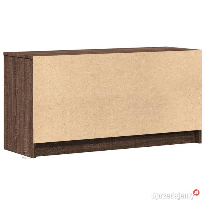 Szafka pod TV z LED brązowy dąb 100x34x50 Warszawa