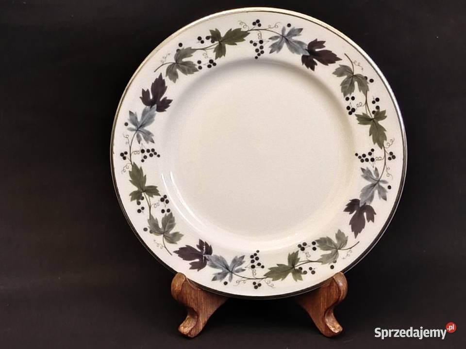 Zestaw kawowy angielski Royal Doulton Burgundy Chełm sprzedam