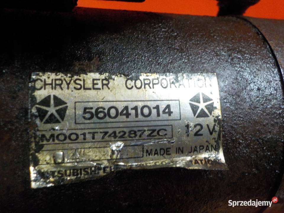 JEEP CHEROKEE 40 B 98r 177 ERH rozrusznik Układ elektryczny silnika sprzedam