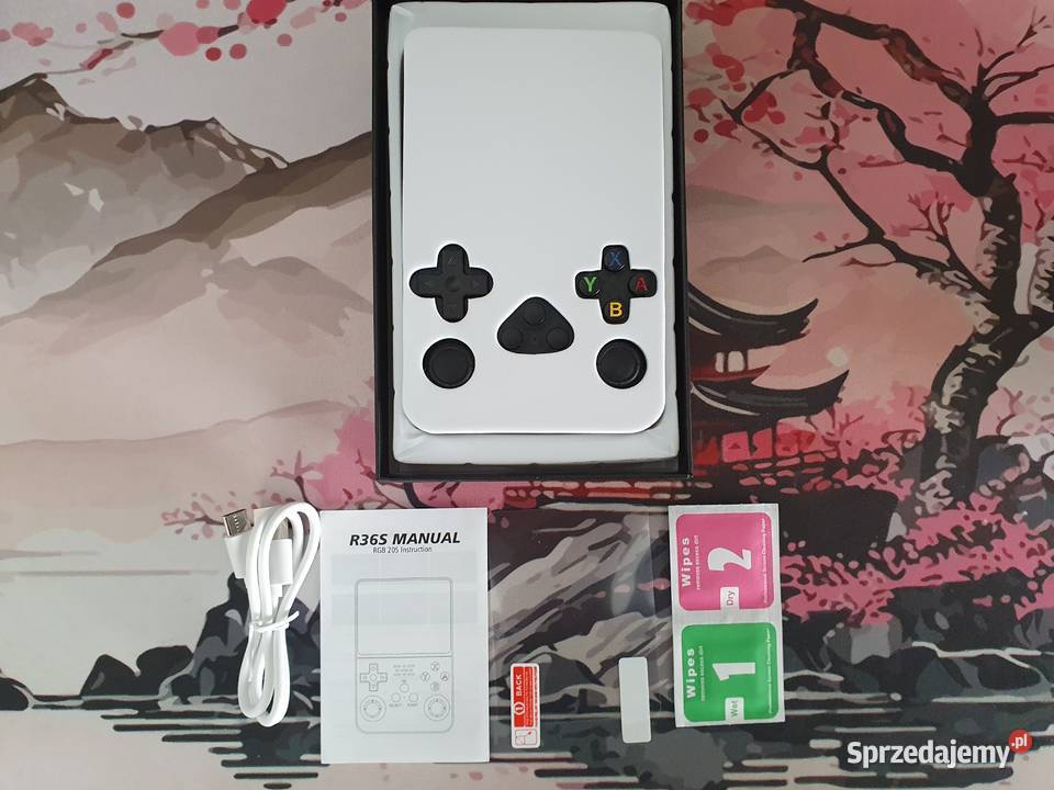 Konsola retro R36s 64Gb 18000 gier kolor czarny Game Boy Wadowice