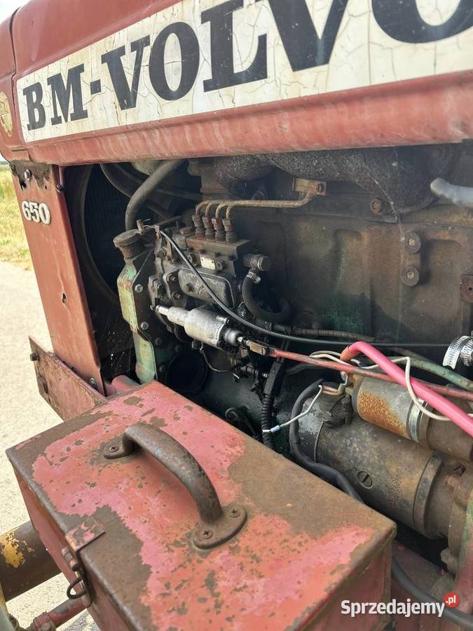 Traktor Volvo 650 Ryki