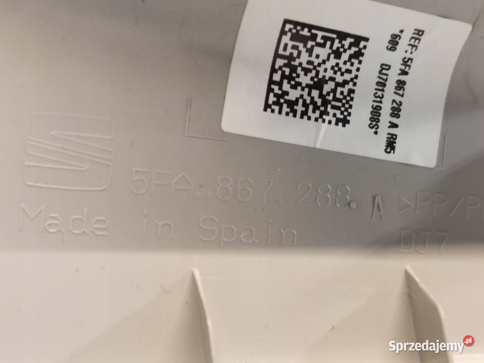 SEAT LEON IV OSŁONA SŁUPKA PRAWA 5FA867288A osobowe dolnośląskie
