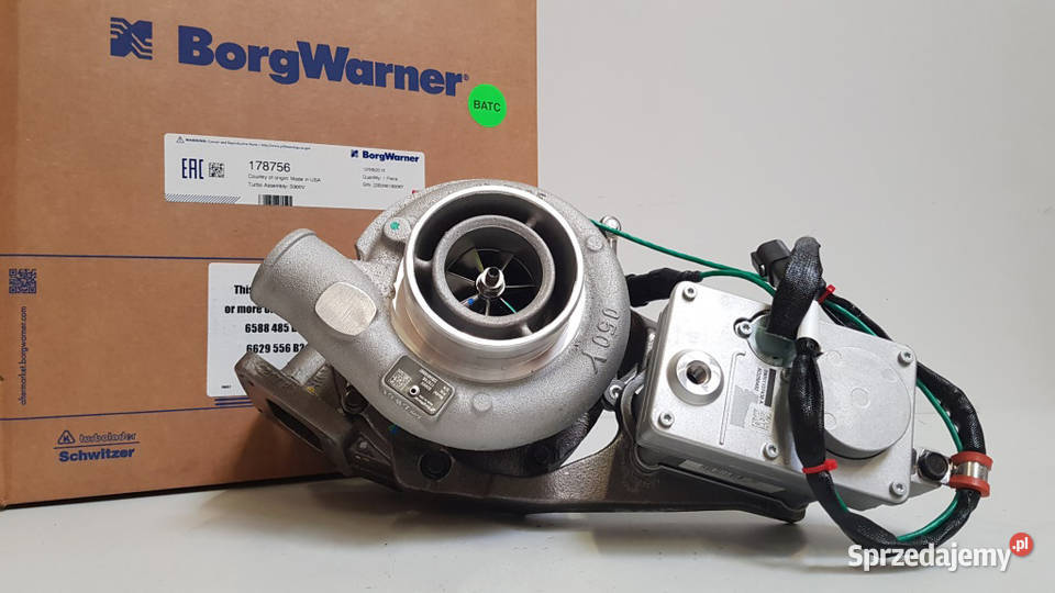 Nowa turbosprężarka firmy SCHWITZER 178756 Pozostałe Siedlce