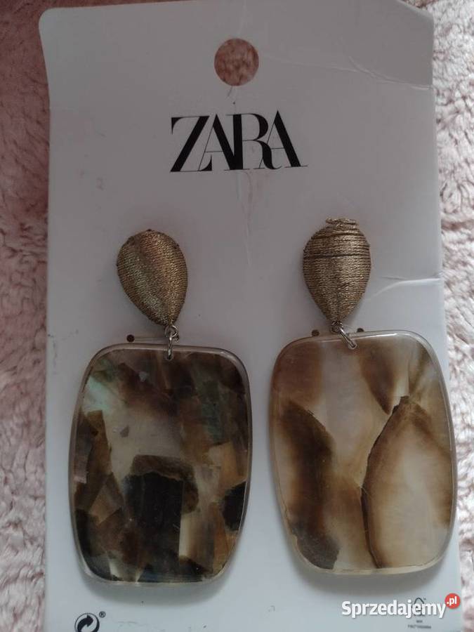 ZARA Duże kolczyki z Madrytu NOWE Kraków
