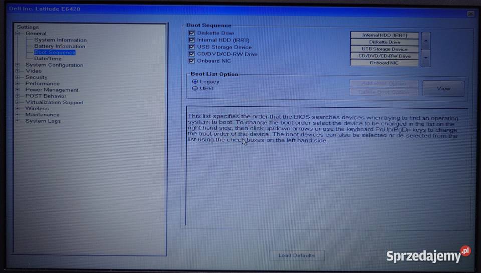 Laptop Dell Latitude E6420 Intel Core i5 HDD sprzedam