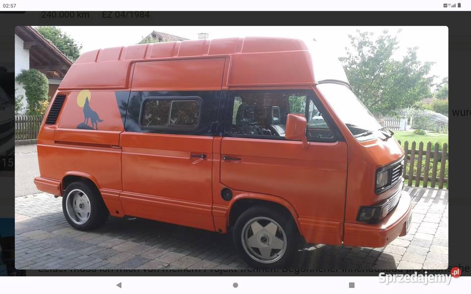 Volkswagen Kamper 16 Pozostałe Zabrze