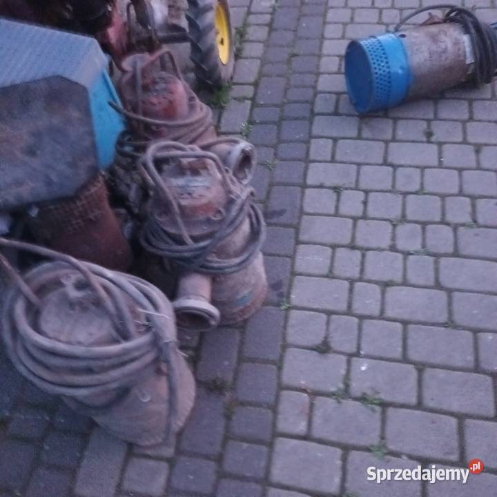Pompa brudnej wody szlamówka przemysłowa duża łódzkie Rusiec sprzedam