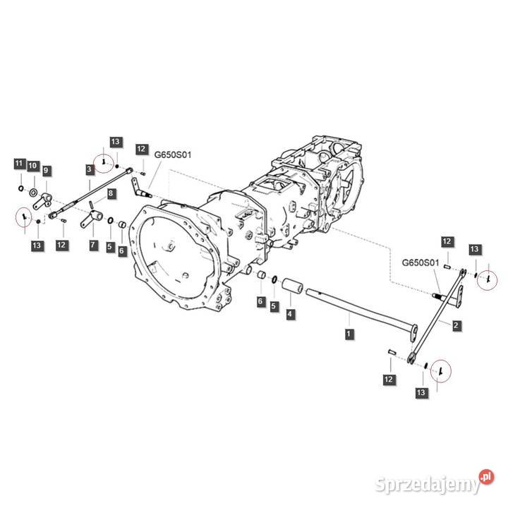 Zawleczka 10 mm 33 x 150 mm LS XJ25 LS MT335 LS Tajęcina